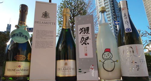 クリスマスはワイン派 日本酒派 ワダヤ 日本酒 ワイン